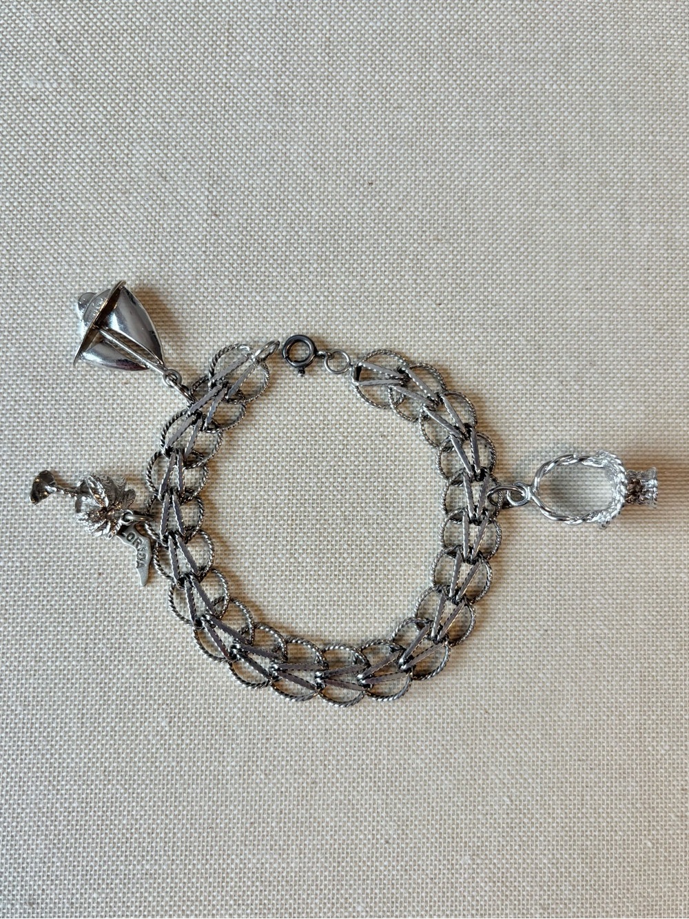 Sterling Silver Charm Bracelet